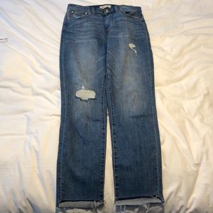 Madewell boyfriend jeans